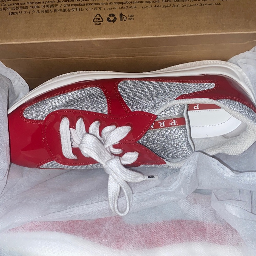 Authentic Prada sneaker worn twice